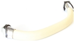 Dashboard Grab Handle With Hardware, Ivory With Chrome Ends, 1958-67 Beetle, 151-857-641C-IV-151-641C-IV