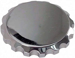 Gas Cap for SS and Aluminum Fuel Tanks, BILLET ALUMINUM TURN IN, EACH, 16-3538