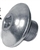 Billet Broached Pulley Nut (Crankshaft Pulley Bolt), Zinc Plated, EACH