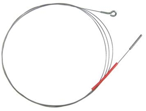 Throttle Cable, 3557mm, 1955-64 Type 2, 211-721-555A
