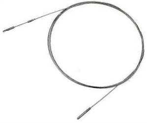 Throttle Cable, 3455mm, 1975-79 FI Type 2, 211-721-555AA