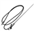 Antenna, Cowl Mount (Angle Mount, NON-retractable), 1968-79 Beetle and 1980-91 Vanagon, 251-035-503A or 251-901-900