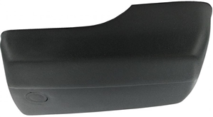 End Cap, Bumper, Plastic, Fits EITHER Front Right or Rear Left, 1980-91 Vanagon w/Stock Bumper, EACH, 251-807-124A