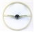 Stock Steering Wheel, Wheel Only, Silver Beige, 1962-71 Beetle, Super Beetle, Karmann Ghia, and Type 3 , 311-415-651C-WH