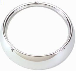 Headlight Ring (Headlight Bezel), Hella, 1967+ Beetle and Super Beetle, 68-79 T2, 1961+ T3, 311-941-177H