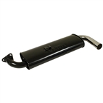 Single Quiet Pack Muffler for Street-Header-T1, All Beetles, Ghias, and Busses to 1971