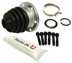 CV Joint Axle BOOT KIT , for Type 1 (BEETLE and GHIA) and Type 3, EUROPEAN, 321-498-201A