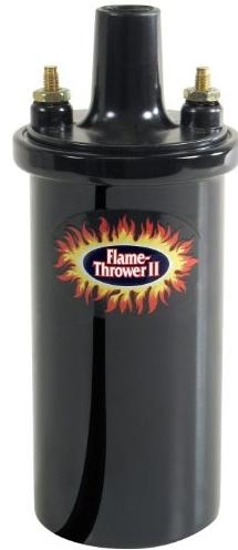 Pertronix 40kV Flamethrower Ignition Coil, Black, 3 Ohm, Oil Filled