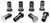 Bugpack Racing Cam Followers (Lifters), Type 1 Engines, Set of 8