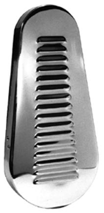 Louvered Pulley Guard, Chrome