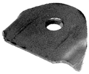 Formed Chassis Mounting Tab, 1/2" Hole, 1 1/4"W X 1 3/4"L, Set of 4