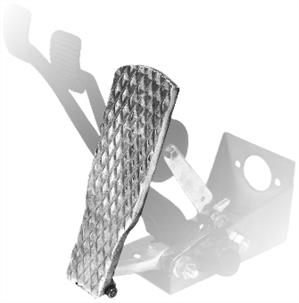 Aluminum Foot Pedal Kit (Aluminum Throttle Pedal Kit), 5569