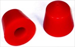 Link Pin Front Snubber, Urethane, Type 1 and Type 2, Pair