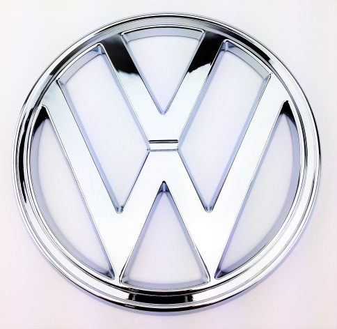 Front Nose Emblem (VW Symbol), Plastic 