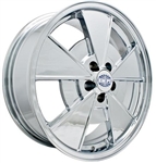 EMPI BRM Wheel, All Chrome, 17 x 7", 5 x 100mm for New Beetle, EACH, 9737
