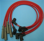 Super Mag 8.5mm Silicone Spark Plug Wire Set, 1983-91 Vanagon Waterboxer, 1.9L and 2.1L Gasoline Engines, Red or Black