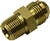 -8 (AN8) Adapter Fitting,  Brass, 3/8" NPT, Straight, B-8MS-6MP