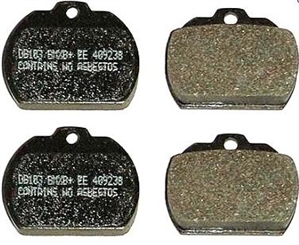 Disc Brake Pads, Front, Girling Single Pin Caliper, 1973 1/3 and Later Karmann Ghia, D194 111-698-151D