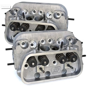 CB Performance 044 Ultra Mag Plus CNC Cylinder Heads, 42/44X37.5mm Valves, 92 and 94mm Bore, PAIR