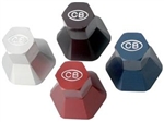 CB Performance Billet Aluminum Alternator and Generator Pulley Hex Nut and Spacer