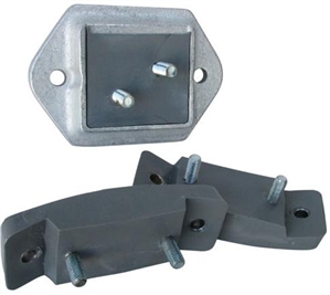 CB Rhino Transmission Mounts, Front and Rear, 49-72 Type 1, 50-67 Type 2, 64-73 Type 3, Set of 3, CB6212
