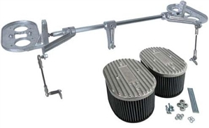 CB Performance Linkage and Air Filter Kit, Weber IDF and Dellorto DRLA, Type 1 Engines with NON-Offset Intakes, 6485
