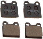Disc Brake Pads, Front, Dual Pin Caliper, 1972 1/2 - 73 1/2 Karmann Ghia and 1966-71 1/2 Type 3, Set of 4, D111 311-698-151A
