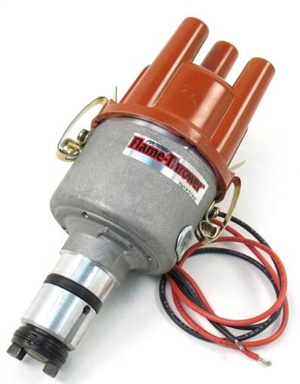 "Pertronix" Brand 009 Distributor, Includes Flamethrower I Points Replacement Device, 12 Volt Version, D186604