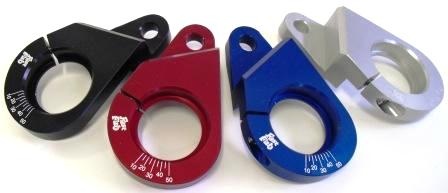 Billet Distributor Clamp Red With Timing Marks Compatible with Dune Buggy For Type 1