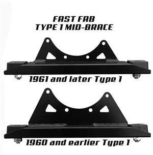 Fast Fab Front Transmission Intermediate Mount, Bolt In (NO WELDING!), 1961 and Later Type 1