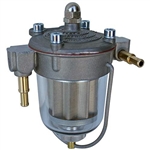 Fuel Pressure Regulator AND Filter, Combination Unit, Carbureted Engines, 1.5-5psi