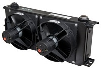 Setrab Dual Fan Pack Oil Cooler (Series 9, 20 Rows)