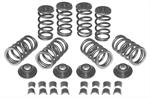 HD Single Valvespring Kit w/Chromoly Retainers, (8) Springs, (8) Retainers, (16) Keepers