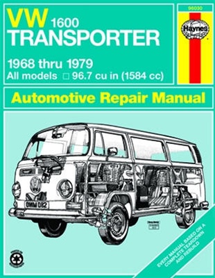 Volkswagen VW Transporter Water-Cooled Haynes Manual 