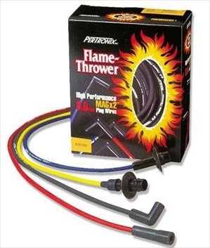 Pertronix Flame-Thrower 7mm Plug Wires, VW Style Distributor Caps, (CHOOSE COLOR)
