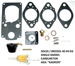 Carburetor Rebuild "Deluxe" Kit, for Solex and Kadron 40/44 Carburetors, DELUXE, RADKE-702