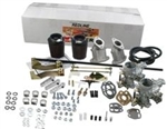 Dual Weber 34 ICT Carb Kit, Type 1 (Upright), Type 3, and Type 4 Engines, Redline