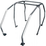 6-Point Show Bar (Show Cage), Fits VW Beetle Sedans (NOT CONVERTIBLES), RAW STEEL
