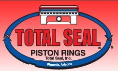 Total Seal Gapless Piston Rings, 2nd Ring ONLY, 88mm Bore x 1.5mm Thick, Set of 4, 15171
