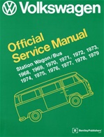 Official Bentley Service Manual 68-79' Type 2