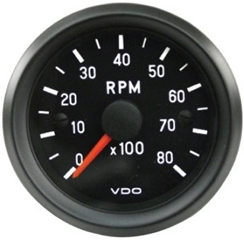 VDO 8000 RPM 2 1/16