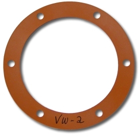 SILICONE Oil Drain Plate Gaskets, 1200 (40hp), 1300, 1500, and 1600cc Based Engines, Pair, VW-2